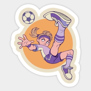 Soccer Kick Sticker